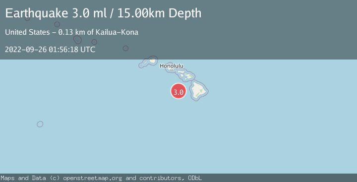 Map of HAWAIIAN ISLANDS REGION