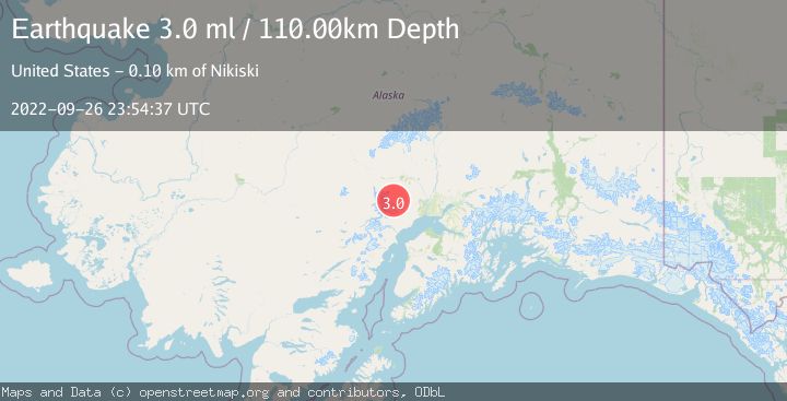 Map of SOUTHERN ALASKA