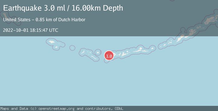 Map of ANDREANOF ISLANDS, ALEUTIAN IS.