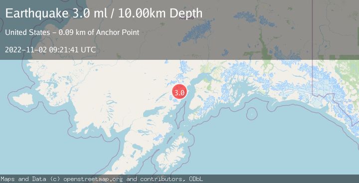 Map of SOUTHERN ALASKA