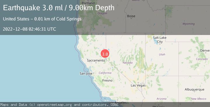 Map of NORTHERN CALIFORNIA