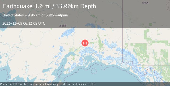 Map of CENTRAL ALASKA