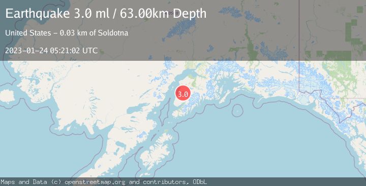 Map of KENAI PENINSULA, ALASKA