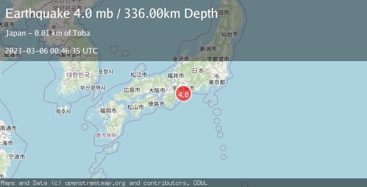 Map of WESTERN HONSHU, JAPAN