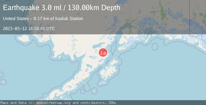 Map of SOUTHERN ALASKA