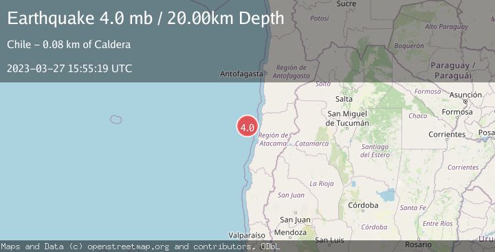 Map of OFFSHORE ATACAMA, CHILE