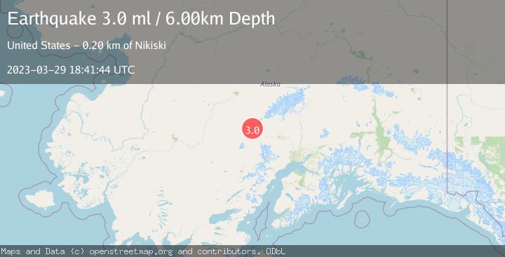 Map of CENTRAL ALASKA