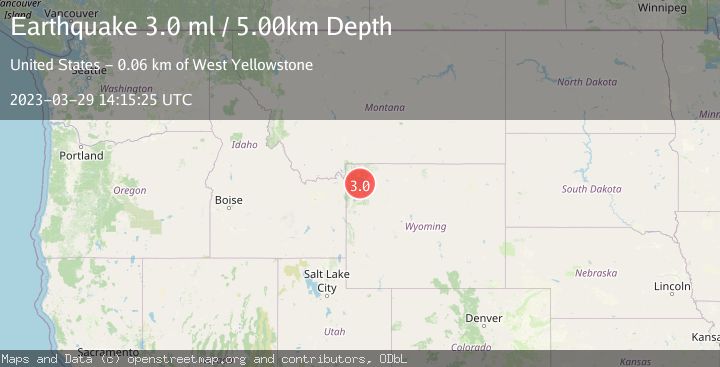 Map of YELLOWSTONE NAT. PARK, WYOMING