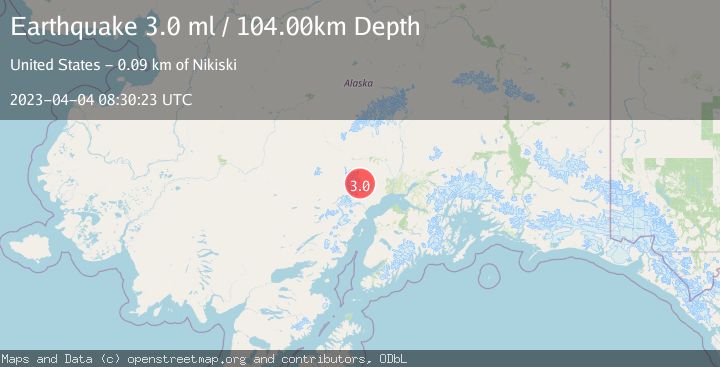 Map of SOUTHERN ALASKA