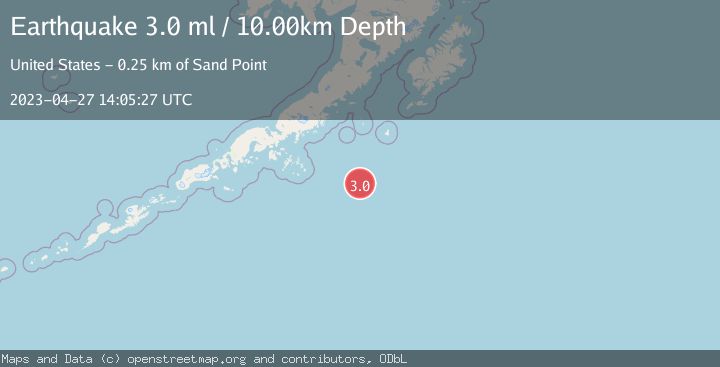 Map of SOUTH OF ALASKA