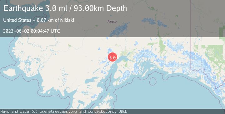 Map of SOUTHERN ALASKA