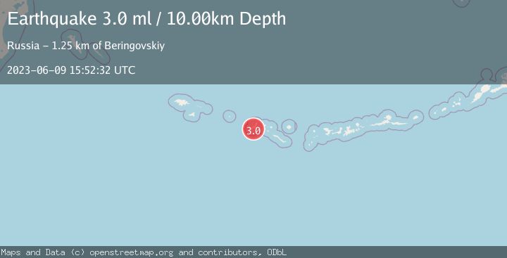Map of RAT ISLANDS, ALEUTIAN ISLANDS