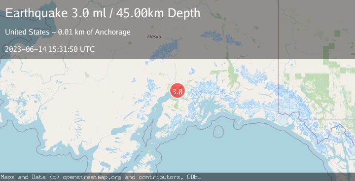 Map of SOUTHERN ALASKA