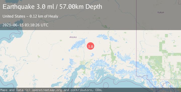 Map of CENTRAL ALASKA