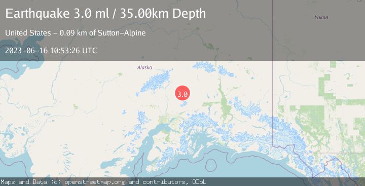 Map of CENTRAL ALASKA