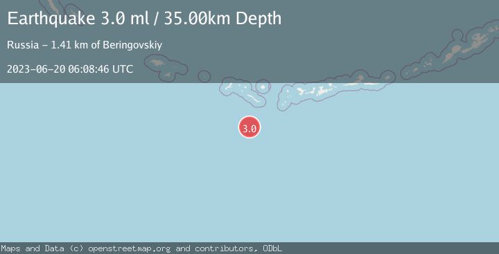Map of RAT ISLANDS, ALEUTIAN ISLANDS