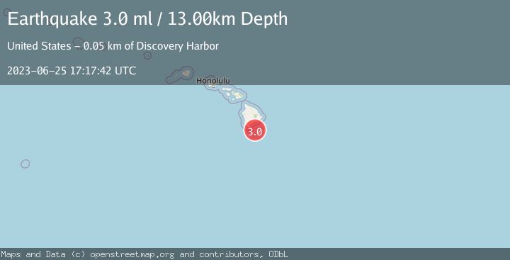Map of HAWAII REGION, HAWAII