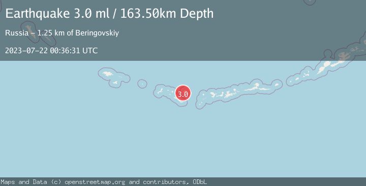Map of RAT ISLANDS, ALEUTIAN ISLANDS