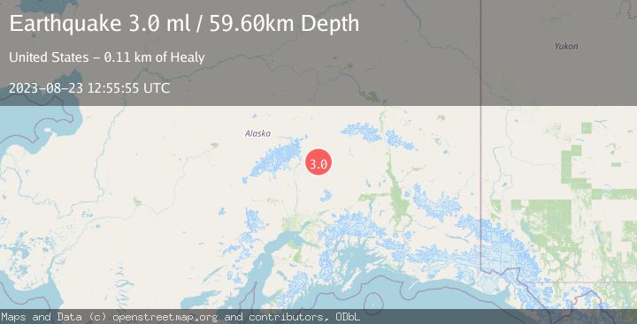 Map of CENTRAL ALASKA