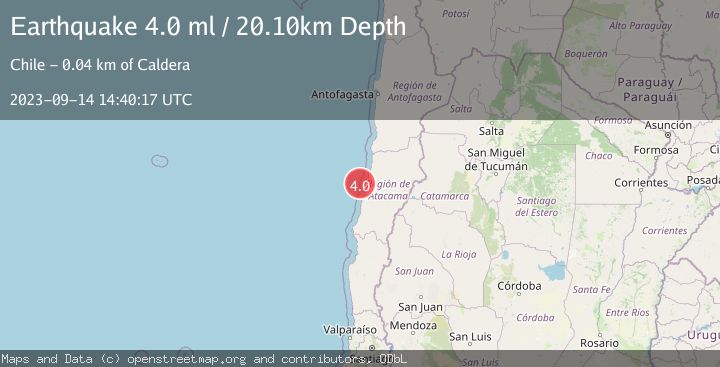 Map of OFFSHORE ATACAMA, CHILE