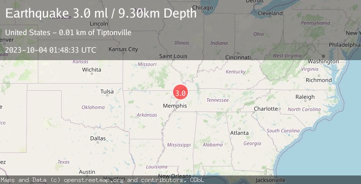 Map of SOUTHEASTERN MISSOURI