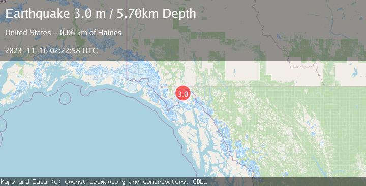 Map of SOUTHEASTERN ALASKA