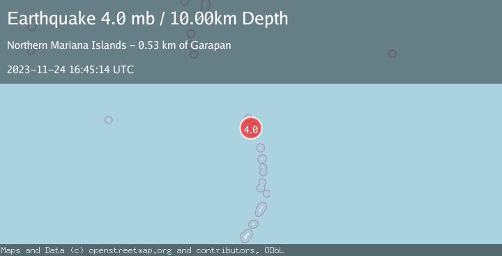 Map of MAUG ISLANDS REG, N. MARIANA IS.