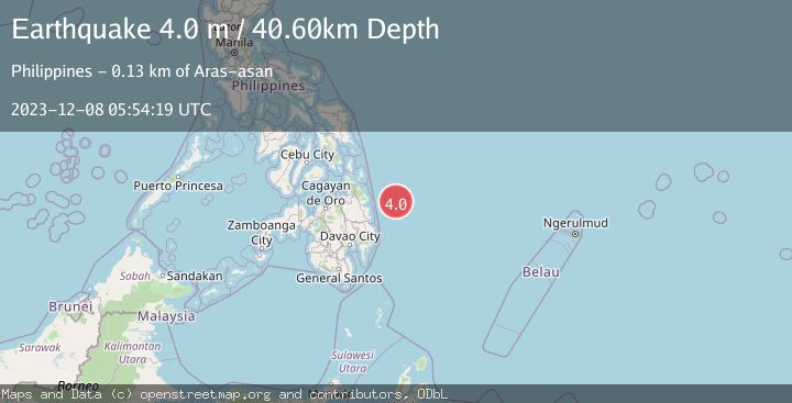 Map of PHILIPPINE ISLANDS REGION
