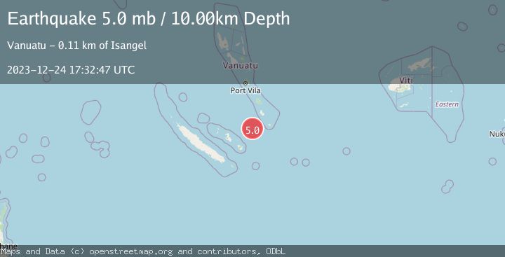 Map of LOYALTY ISLANDS
