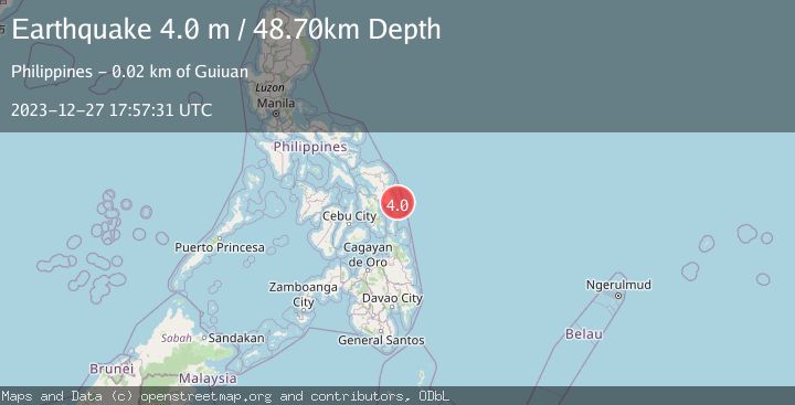 Map of SAMAR, PHILIPPINES