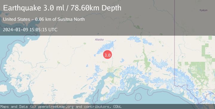 Map of CENTRAL ALASKA