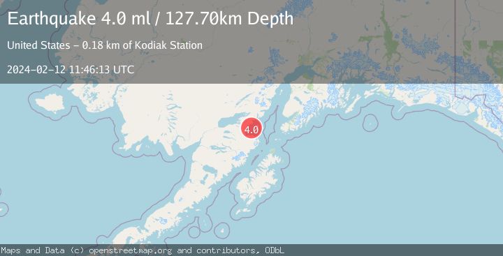 Map of SOUTHERN ALASKA