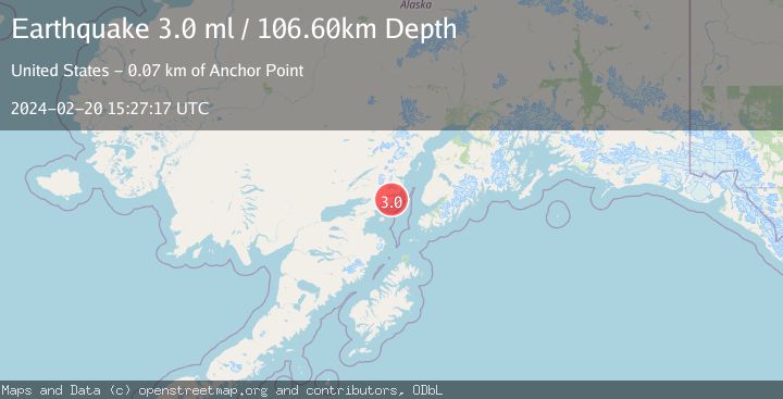 Map of SOUTHERN ALASKA