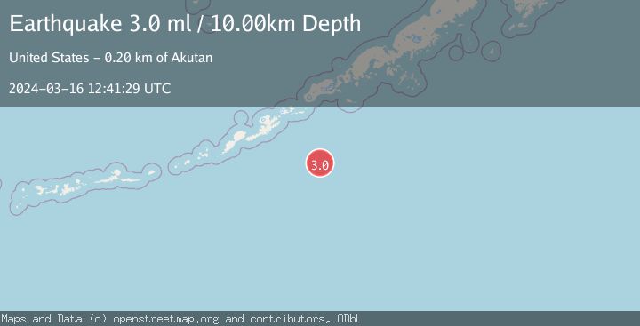 Map of SOUTH OF ALASKA