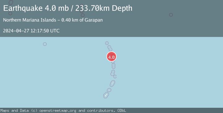 Map of PAGAN REG., N. MARIANA ISLANDS