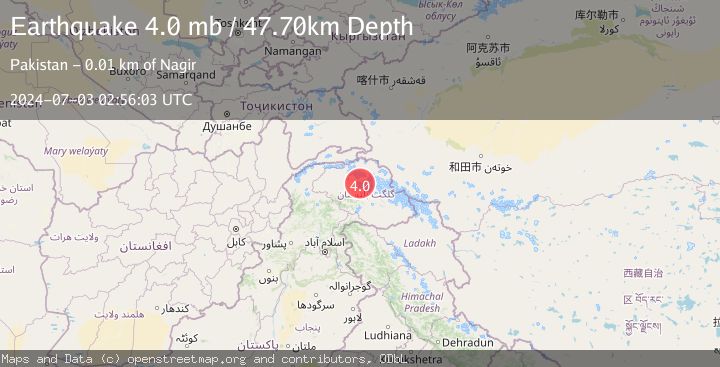 Map of NORTHWESTERN KASHMIR
