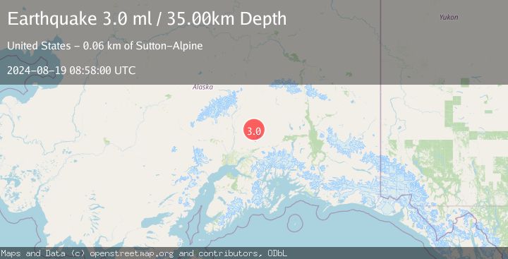 Map of CENTRAL ALASKA