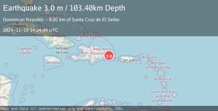 Map of DOMINICAN REPUBLIC