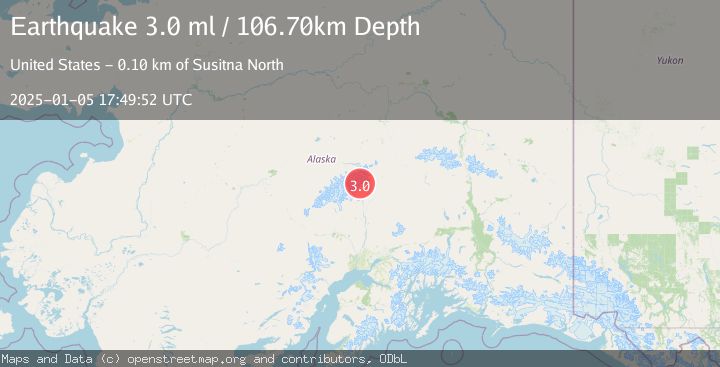 Map of CENTRAL ALASKA