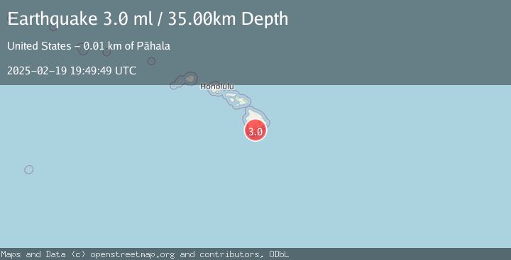 Map of ISLAND OF HAWAII, HAWAII