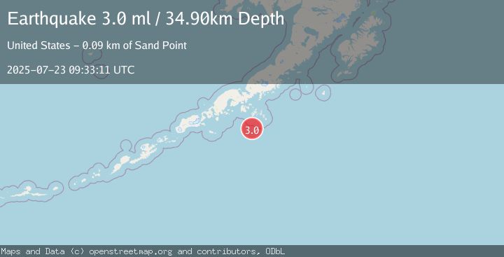 Map of ALASKA PENINSULA