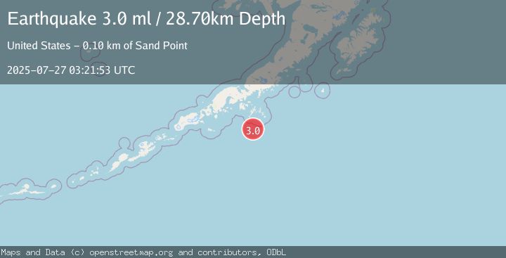 Map of ALASKA PENINSULA