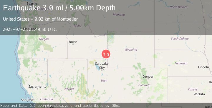 Map of SOUTHERN IDAHO