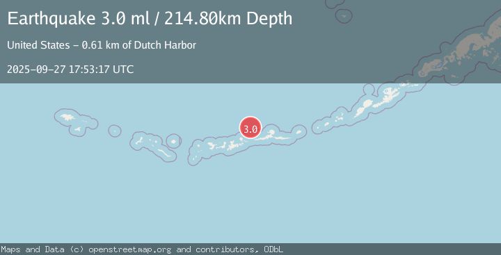 Map of ANDREANOF ISLANDS, ALEUTIAN IS.