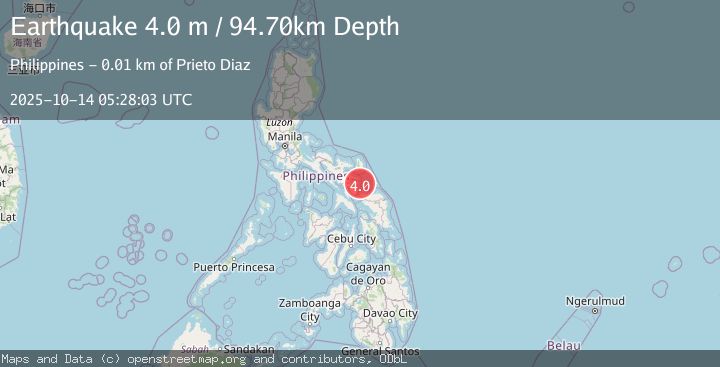 Map of CATANDUANES, PHILIPPINES