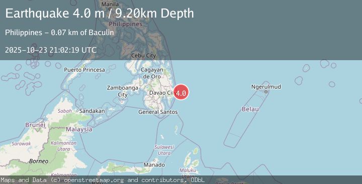 Map of PHILIPPINE ISLANDS REGION