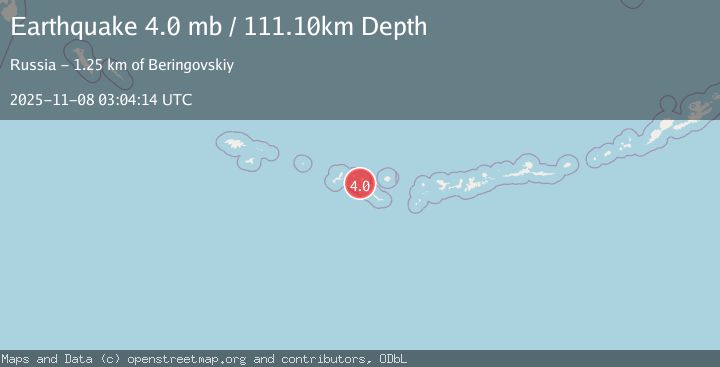 Map of RAT ISLANDS, ALEUTIAN ISLANDS