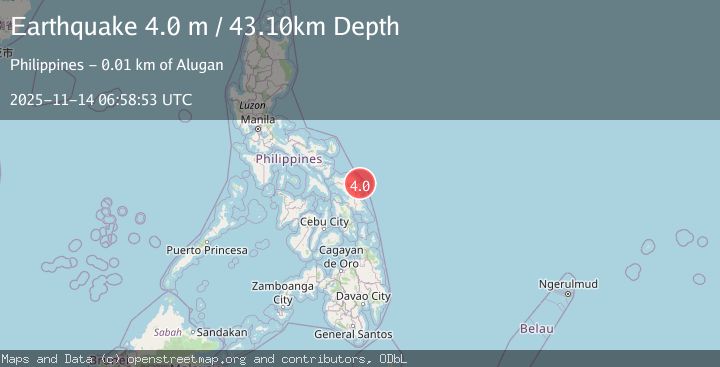 Map of SAMAR, PHILIPPINES