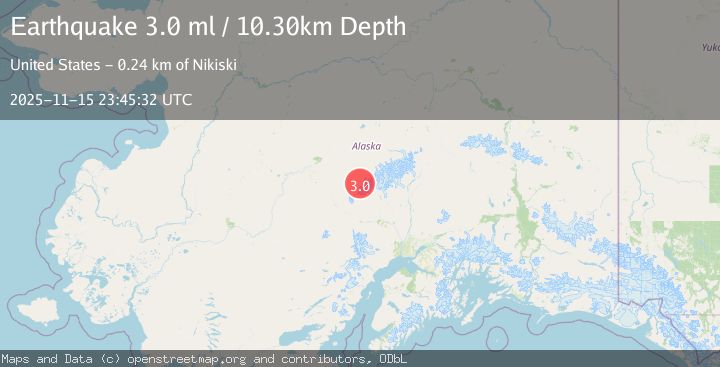 Map of CENTRAL ALASKA