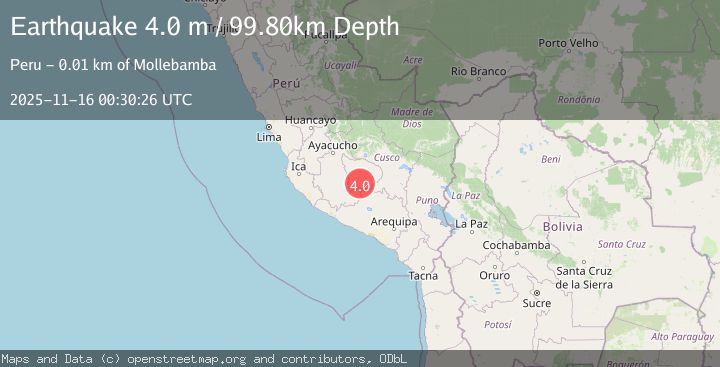 Map of CENTRAL PERU